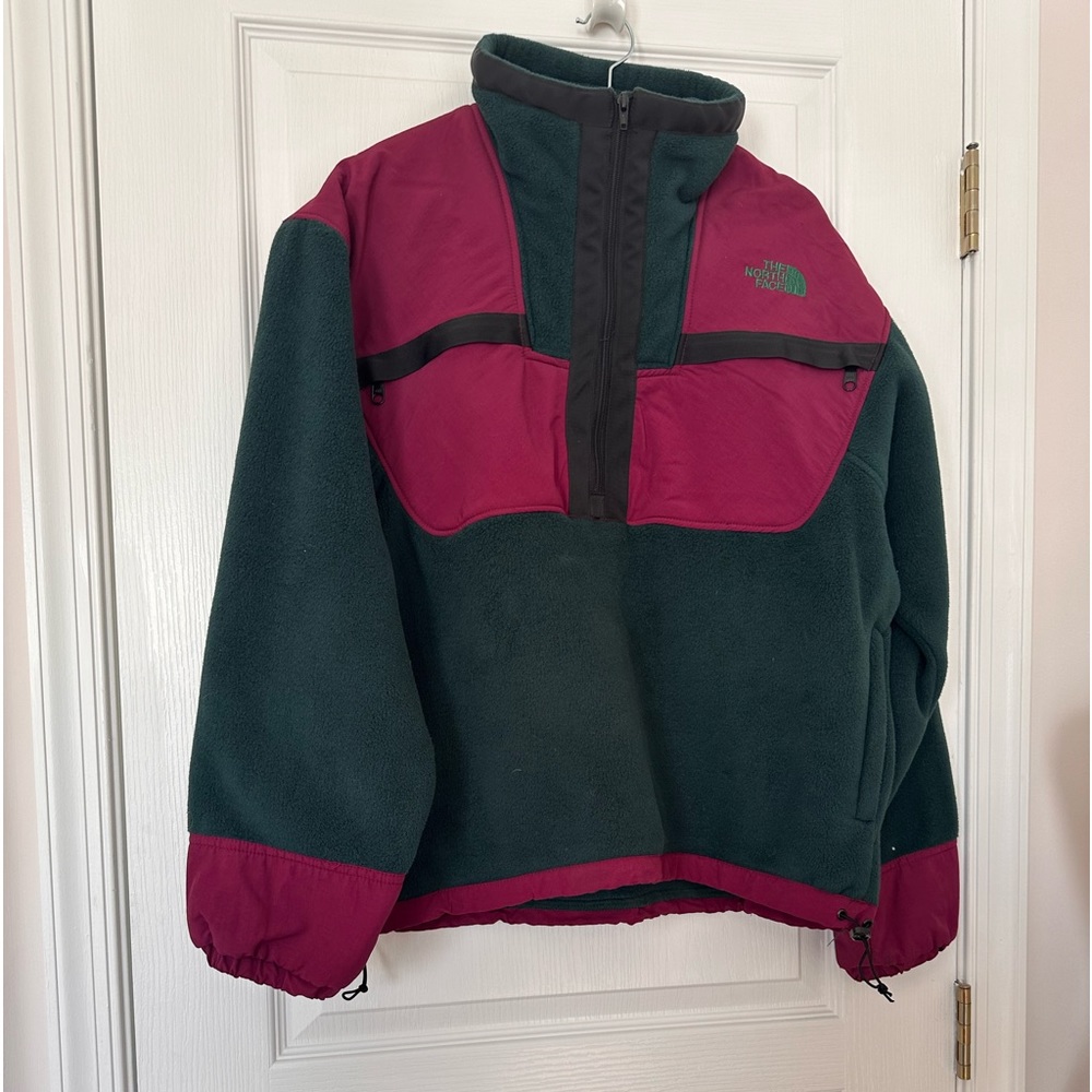North face 1/2 zip fleece.